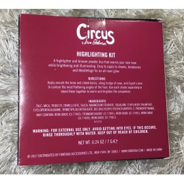 Sam Edelman CIRCUS BY SAM EDELMAN HIGHLIGHTING KIT BLUSH BRONZER BRUSH NEW