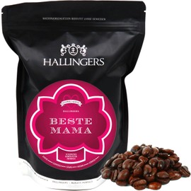 Hallingers Beste Mama - Mother's Day Gift Gourmet Coffee, Gentle Long-Term Roasted for Mum Mother Grandma (Bag) - Gift in Summer & as a Perfect Barbecue Gift | New Home Anniversary Friendship