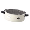 Charcoal Barbecue Grill Versatile Deformation Proof Portable Barbecue Grill for