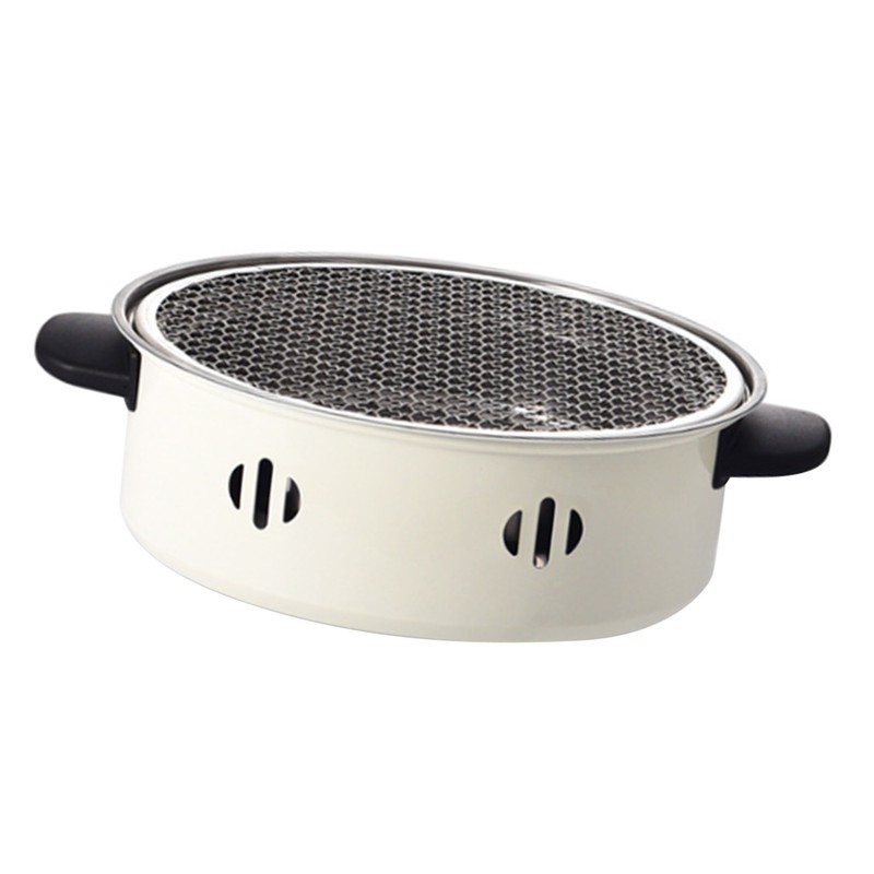 Charcoal Barbecue Grill Versatile Deformation Proof Portable Barbecue Grill for