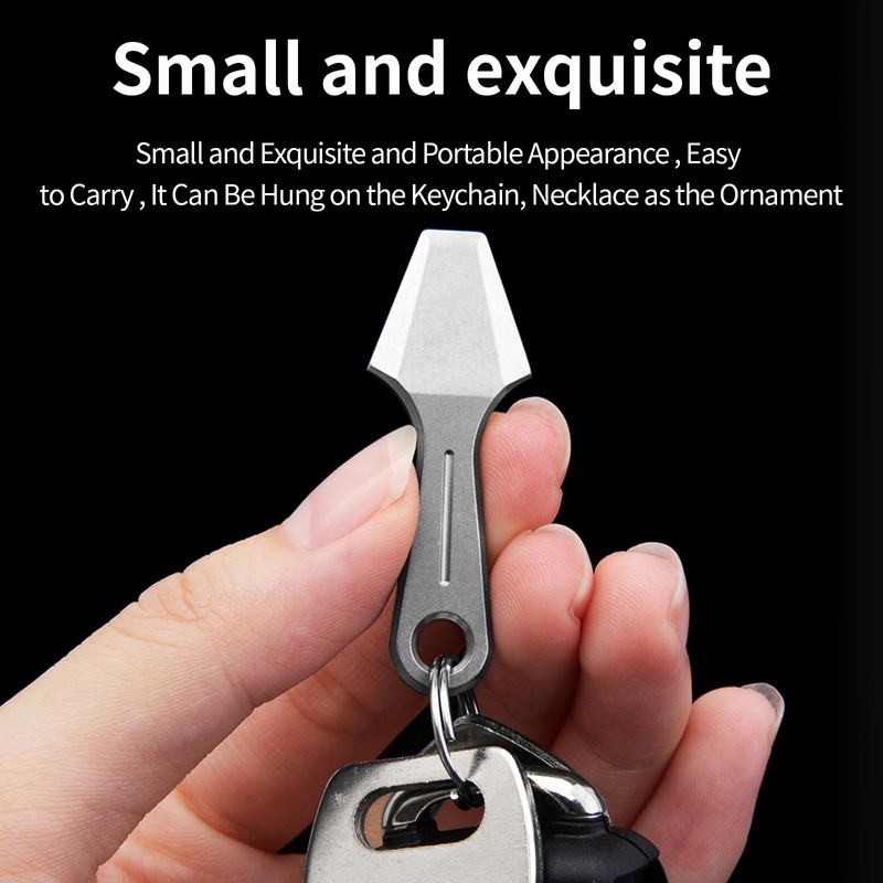 Crowbar crowbar EDC crowbar titanium crowbar mini crowbar key ring