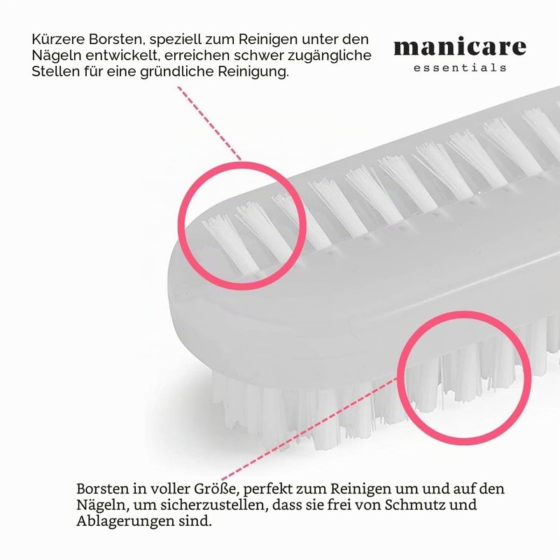 Manicare Nagelbürste Weiß