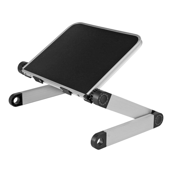 Como Life Lightweight Aluminum Table, Folding Table (Top Board Approx. 11.8 x 9.4 inches (30 x 24 cm), Width 13.0 inches (33 cm), Folding Desk, Knee, Bed, Sofa, Desktop, Slim, Compact, Lesson, Reading