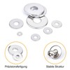 VIGRUE 240-Piece Flat Washer Set, Washers Assortment 7 Sizes M3