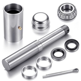 1 Set Metal Tire Carrier Hinge Kit Include The Necessary Slewing Bearing, Tire Bearing Hub and Seal, and Brake Cover for Installation