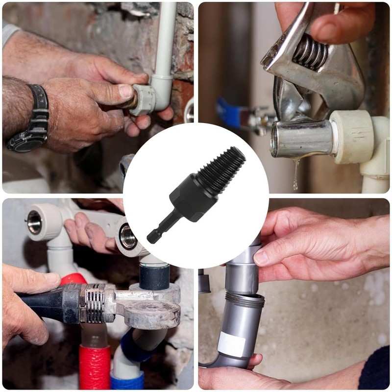 Pipe Tap Water Pipe Screw Removal Tool, Pipe Tap for