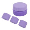 Travel Silicone Makeup Containers Set with 3 Dispensers Refillable Empty