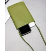 Aspersio Stylish Sacoche Thin Mini Shoulder Bag Bag, holy green,