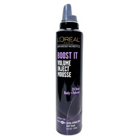 L'Oréal L'Oreal Paris Advanced Hairstyle Boost It Volume Inject Mousse Soft Touch 8.3 Oz