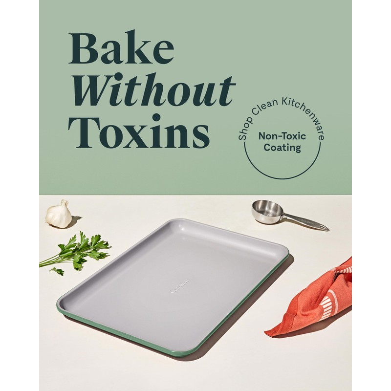 Caraway Non-Stick Ceramic Medium Baking Sheet - Naturally Slick Ceramic