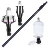 LOVEETA® Gen2 12Ft [18Ft Reach] Extendable Light Bulb Changer Pole