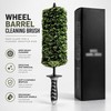 Car Wheel Rim Cleaning Brush for Vehicle Detailing – Ergonomic