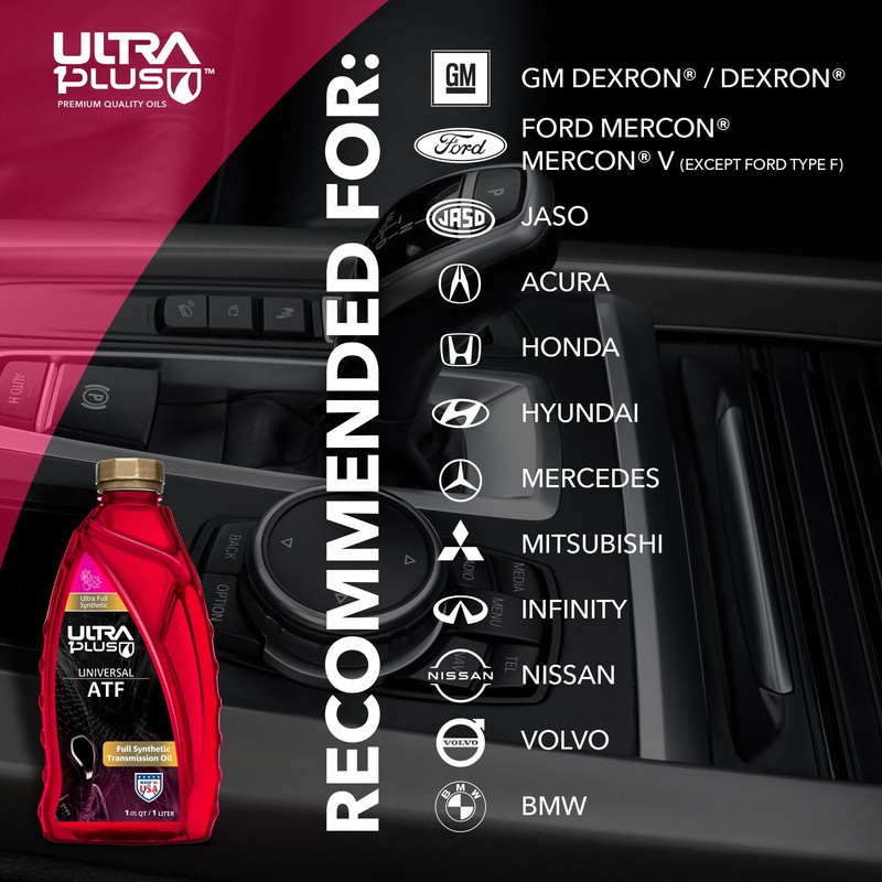 Ultra1Plus Universal ATF Full Synthetic Automatic Transmission Fluid
