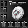 FEELSO 10" High Pressure Shower Head Combo with Handheld Spray,