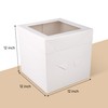 Cakebon Cake Boxes with Boards - 12 Inch Round Cake