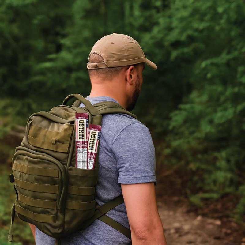 Ostrim Beef & Ostrich Jerky Snack Sticks-Teriyaki Flavor, 1.5 oz