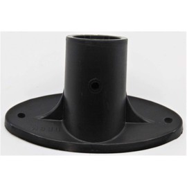 MAAJ Plastic Holder 24 mm Black for Broom Rooms Replacement Part Made in Germany