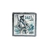 Dad Sailor Coaster with Nautical Design Featuring Captain Steering Ship