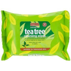 Beauty Formulas Australian Tea Tree Cleansing Wipes 30
