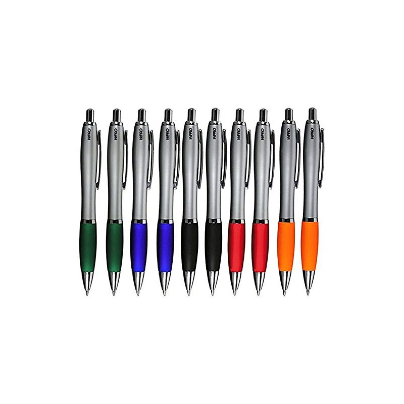 Ballpoint Pen Set David (Pack of 10 Refill Blue Available