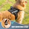 Reflective Dog Harness, Anti-Slip No Pull Dog Vest Harness with