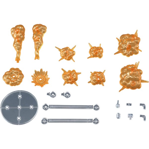  Customized Effects (Explosion Image Ver.) Orange Plastic Model
