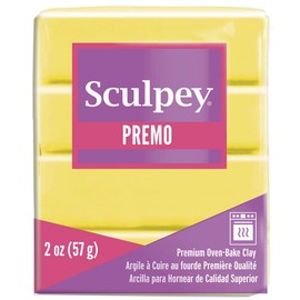 Polyform Premo! Sculpey Polymer Clay 2 Oz: Sunshine