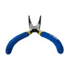 s & R Electronic Flat-Nose Pliers Bent 125X33 mm Cr-V Phosphatised