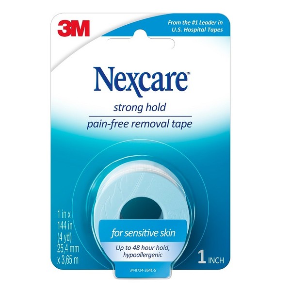 Nexcare Strong Hold Pain-Free Removal Tape Roll