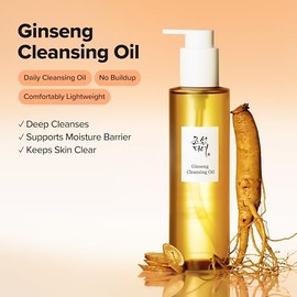 BEAUTY OF JOSEON Aceite desmaquillante ginseng - oil cleanser para doble limpieza, poros y maquillaje a prueba de agua - emulsiona y enjuaga fácil - 2