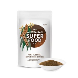 The Australian Superfood Co Wattleseed Powder, 30g (Ground Roasted Wattleseed), Brown