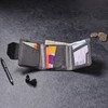 Lifeventure Trifold Wallet with RFID Protection - Wallet with Zip
