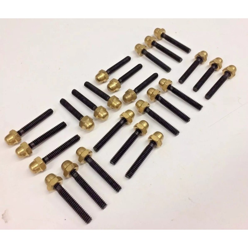 wcc Harley Panhead BRASS ACORN rocker box cover d ring