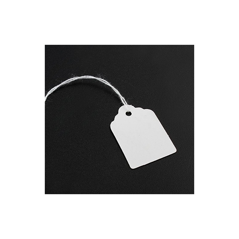 Pack of 300 Labels with Thread Price Labels Price Tags