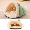 Cat Cave Bed Triangle Bed Warm Soft Comfortable Semi Enclosed