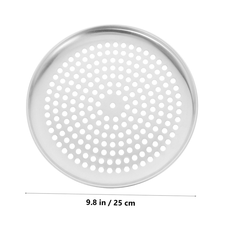 SHINEOFI Perforated Pizza Baking Tray Multi Functional Household Pizza Pan