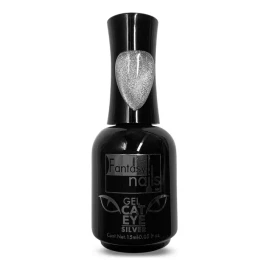 Gel Cat Eye Silver 15 Ml Fantasy Nails Silver