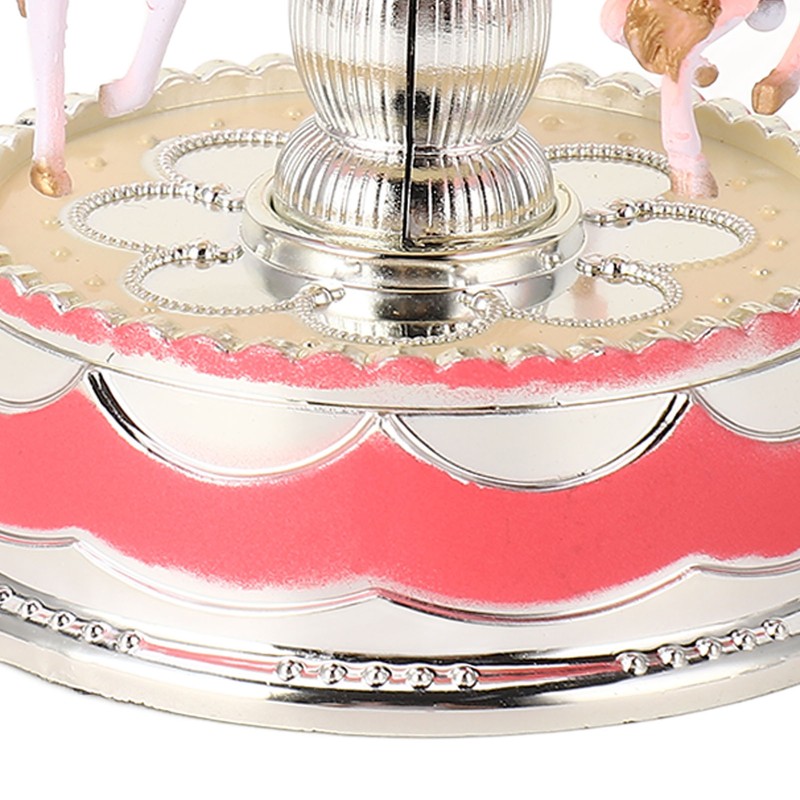 Novelty LED Merry GO Round Music Box Carousel Musical Box
