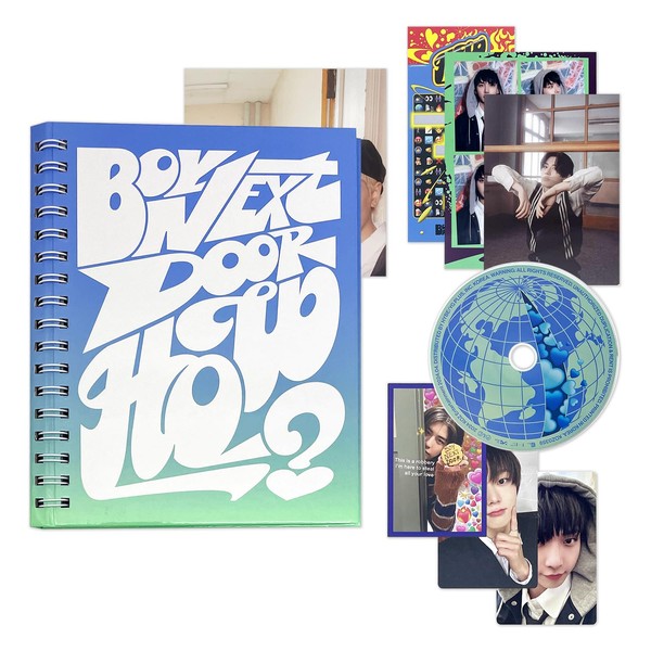 BOYNEXTDOOR - 2nd EP [HOW?] (Earth Ver.) Photo Book +