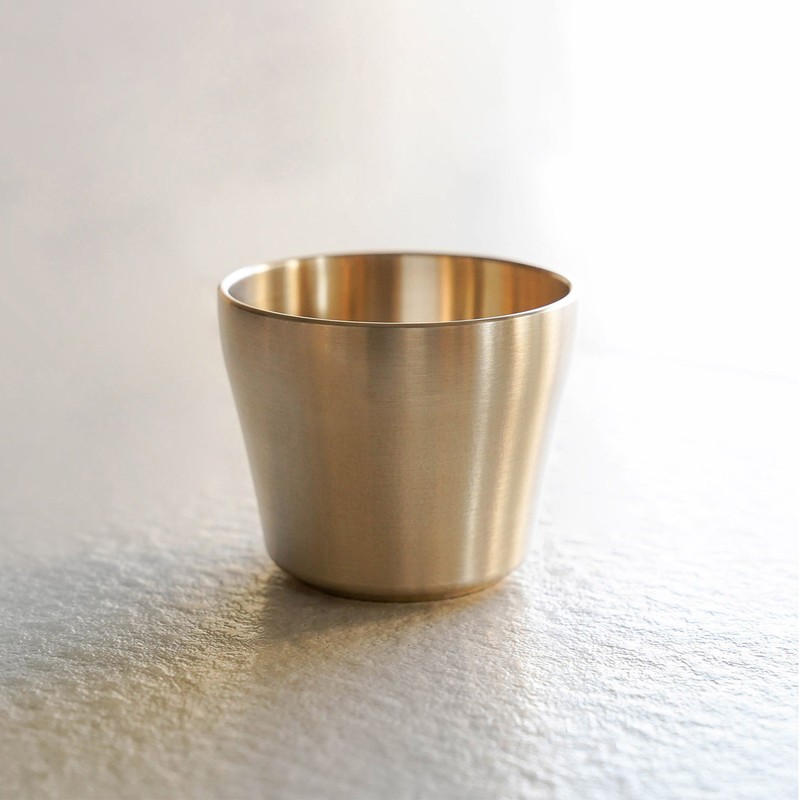 Notdam Bangjja Yugi Mini Water Cup / 놋담 방짜유기 미니물컵