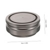 Operitacx 25ml Graphite Crucible Graphite Ingot Disc Round Ingot Metal