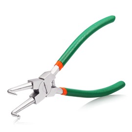 SPEEDWOX Snap Ring Pliers 9-Inch Internal Circlip Pliers Heavy Duty Precision Cir-Clip Retainer Ring Pliers Curved Jaw for Ring Remover Retaining