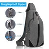 Waterfly Anti-Theft Backpack Crossbody Sling Bag Small Multipurpose Daypack for