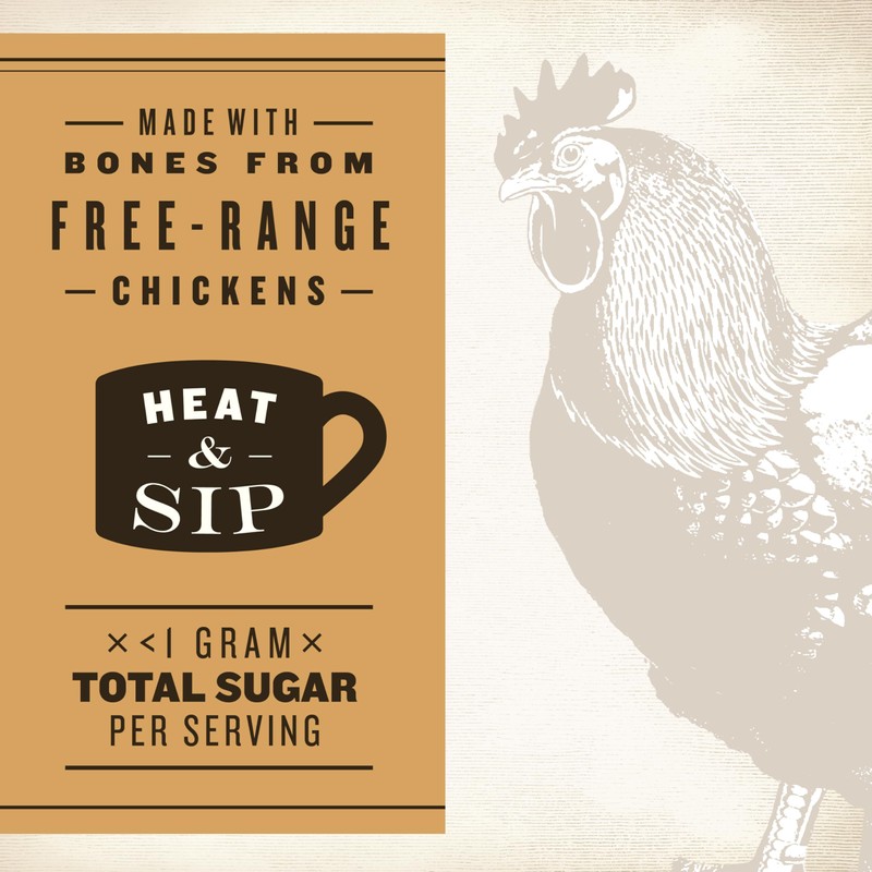 EPIC Bone Broth, Homestyle Savory Chicken, Keto and Paleo Friendly,