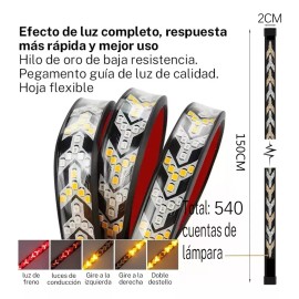 PUNKZZ Tiras Led Secuencial Para Camioneta Y Coche Luses 150cm