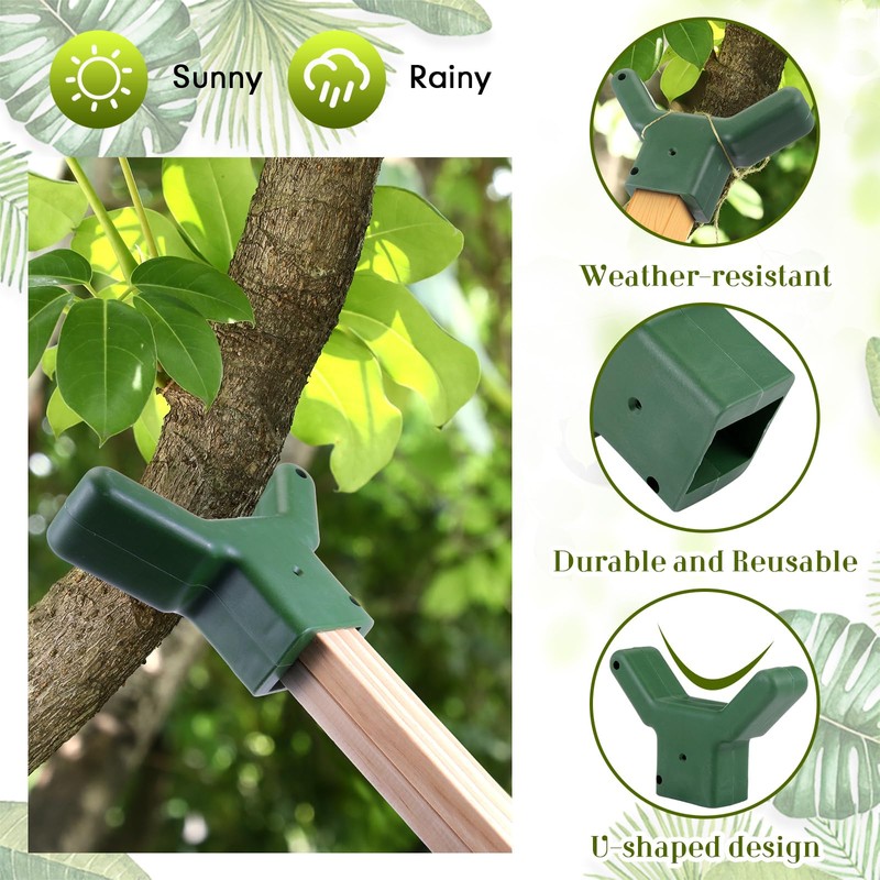 Yungyan 8 Pcs Tree Support, Plastic Fruit Tree Branch Support