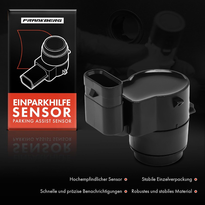 Frankberg Parking Sensor Parking Asist Sensor 3-Pin Rear Compatible with
