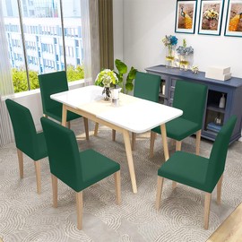 AngLink Elastic Chair Cover, Stretch Chair Covers, Removable Washable Chair Cover, Durable, Universal for Dining Room, Hotel, Banquet, Wedding Party, Decoration