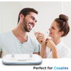 Galvanox Cargador de cepillo para polvo de dientes eléctrico dual