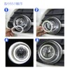 YongMing COB Squid Ring White LED Headlight Fog Lamp 60MM